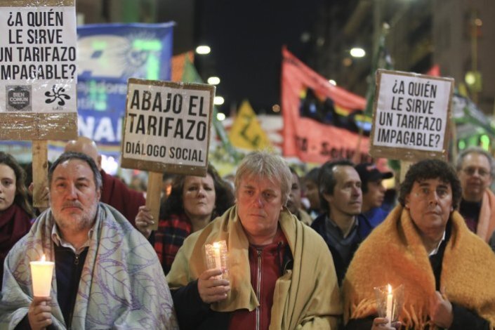 Os protestos contra o «tarifazo» têm sido frequentes