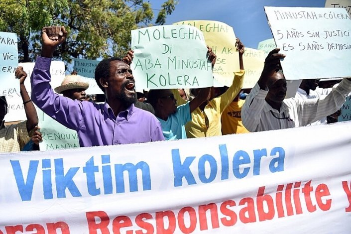 Haitianos reclamam justiça e reparação às Nações Unidas pelos abusos e crimes cometidos pela Minustah