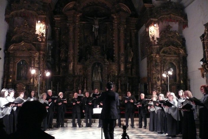 O Coro Polifónico Eborae Mvsica (foto de arquivo)