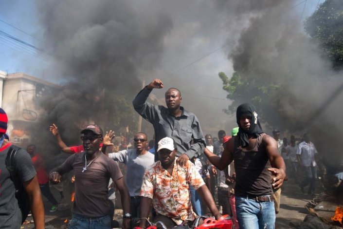 As acções de protesto no Haiti contra Jovenel Moïse e a ingerência externa no país têm-se intensificado (imagem de arquivo)