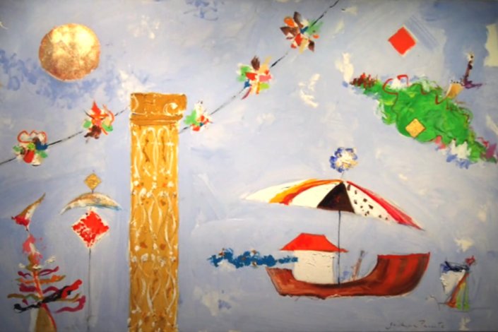 Obra de Guilherme Parente. Exposição colectiva de de Isabel Sabino e Guilherme Parente na Biblioteca da FCT da Nova, no Campus de Caparica, em Almada, programada até 11 de Março