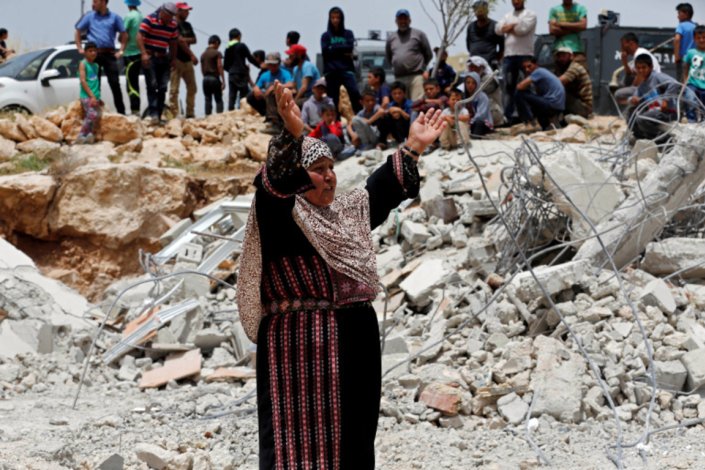 As demolições são recorrentes para os 60 mil palestinianos no vale do Jordão, onde 90% das terras foram incluídas na chamada Área C, de controlo exclusivo por israelitas