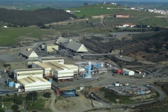 A empresa Almina detém a concessão da mina de Aljustrel 