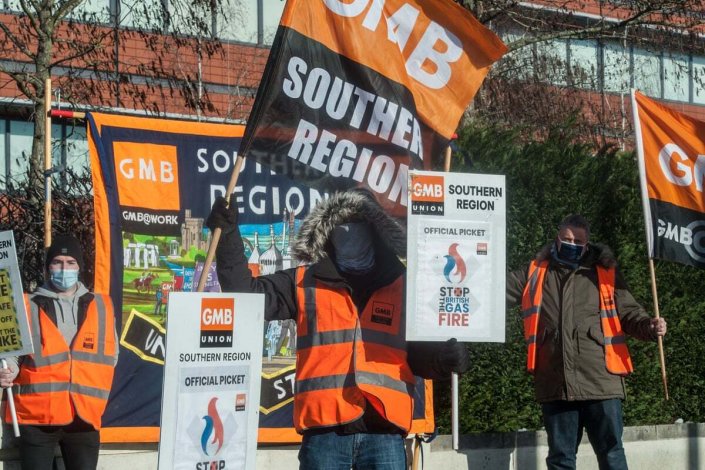 Trabalhadores em luta contra o esquema de «despedimento e recontratação» da British Gas