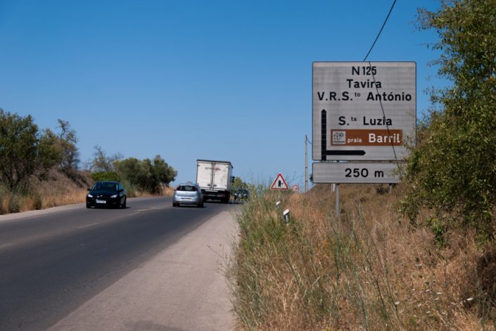 Estrada Nacional 125 (foto de arquivo)