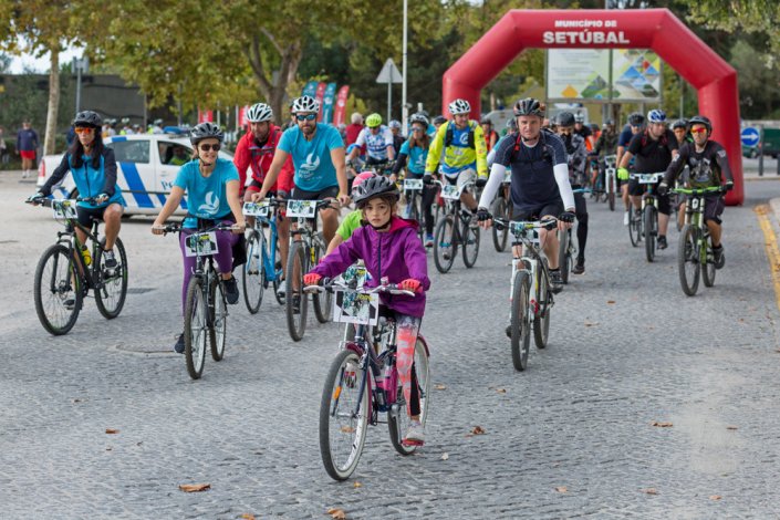 Nona edição do Setúbal Bike Tour, passeio de cicloturismo pela cidade, 13 de Outubro de 2019