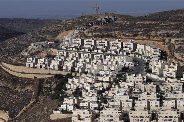 Colonato israelita de Givat Ze'ev, perto da cidade de Ramallah, na Margem Ocidental ocupada (imagem de arquivo)