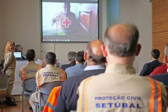 Um encontro sobre «Voluntariado em Proteção Civil», no âmbito do programa Setúbal Resiliência +, decorreu na Casa da Baía, em Setúbal, a 22 de Fevereiro de 2019
