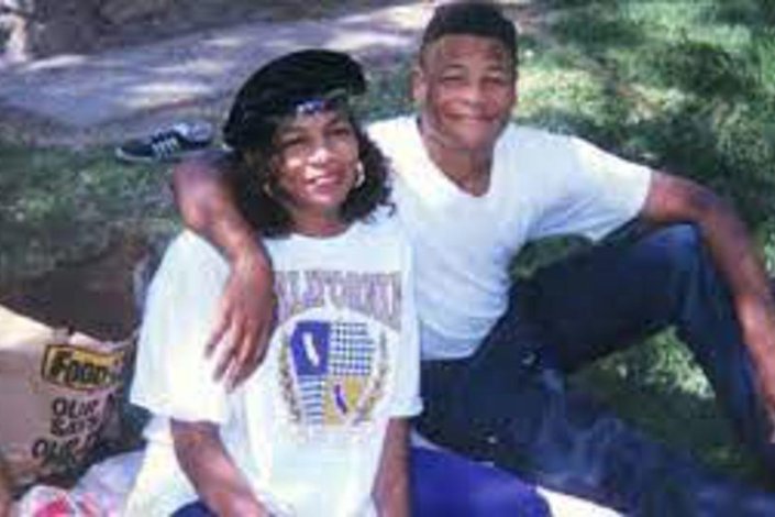 Devonia com a mãe, dias antes de ser preso.