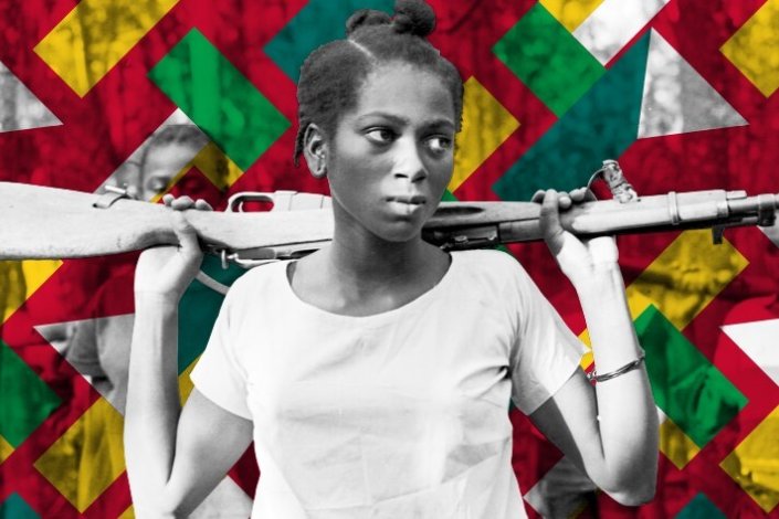 Composição a partir da fotografia de Augusta Conchiglia, <em>Luzia (Inga) Inglês</em>, 1968 