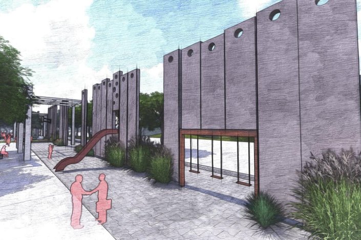 Imagem do projecto apresentado por Saja Barghouti à Universidade de Al-Quds