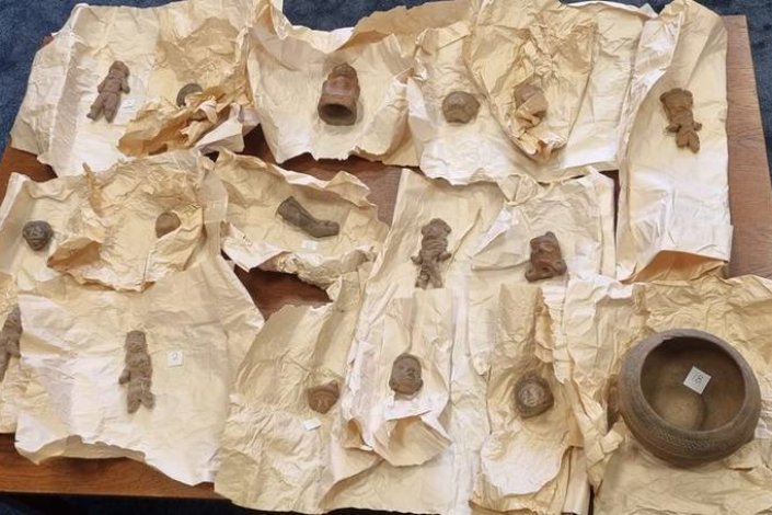 Peças arqueológicas devolvidas ao México por dois cidadãos neerlandeses 