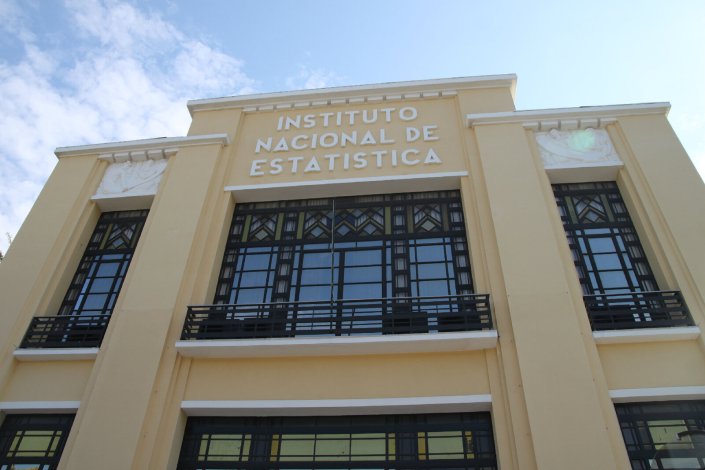Fachada do Instituto Nacional de Estatística (INE)