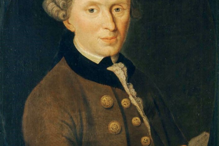Retrato de Immanuel Kant, por Johann Gottlieb Becker (1720-1782). Óleo sobre tela (1768). O original encontra-se no Museu Nacional Schiller, em Marbach sobre o Neckar, na Alemanha.