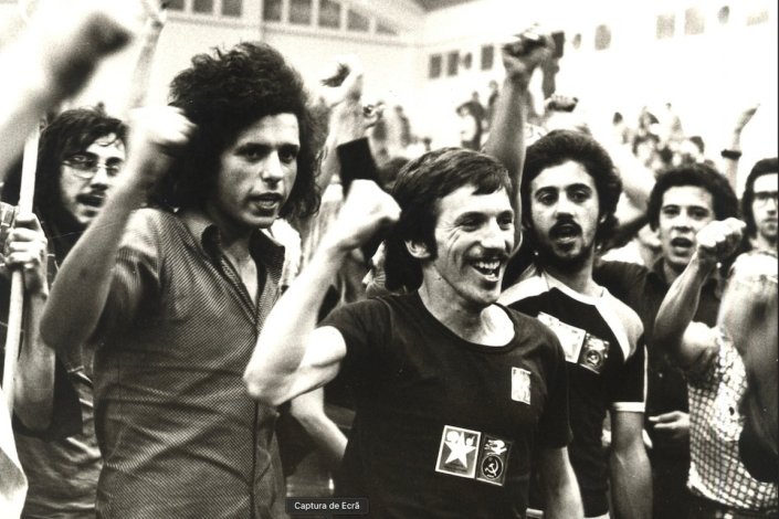 Comício do PCP em Alcobaça, a 16 de Agosto de 1975