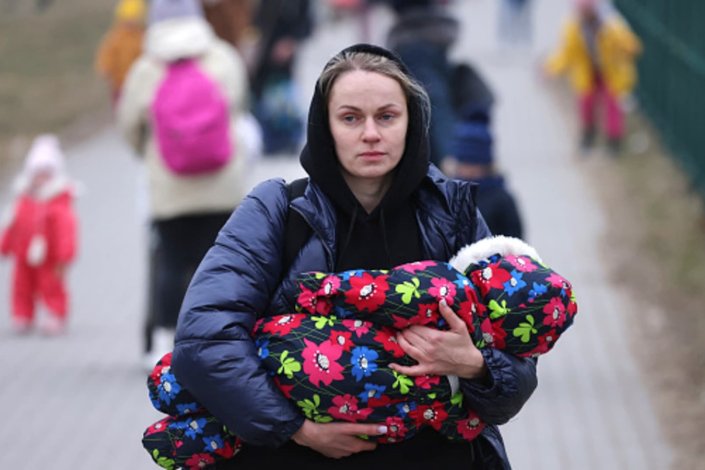 Cerca de oito milhões de ucranianos já fugiram do país. 