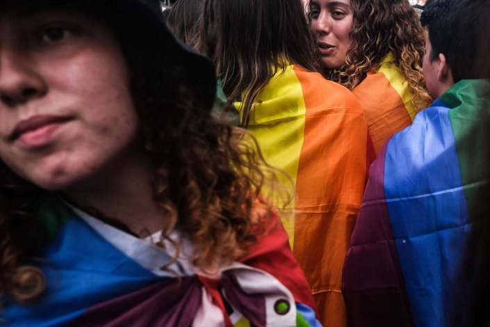23ª Marcha do Orgulho LGBT em Lisboa, Portugal, 18 de Junho de 2022