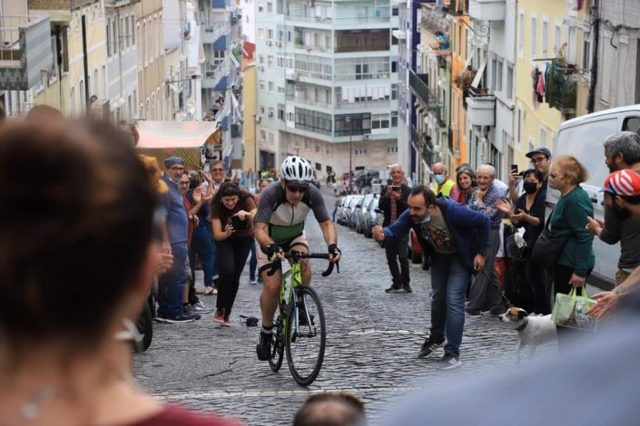 Edição de 2021 da Subida da Rampa do Vale de Santo António, em Lisboa 