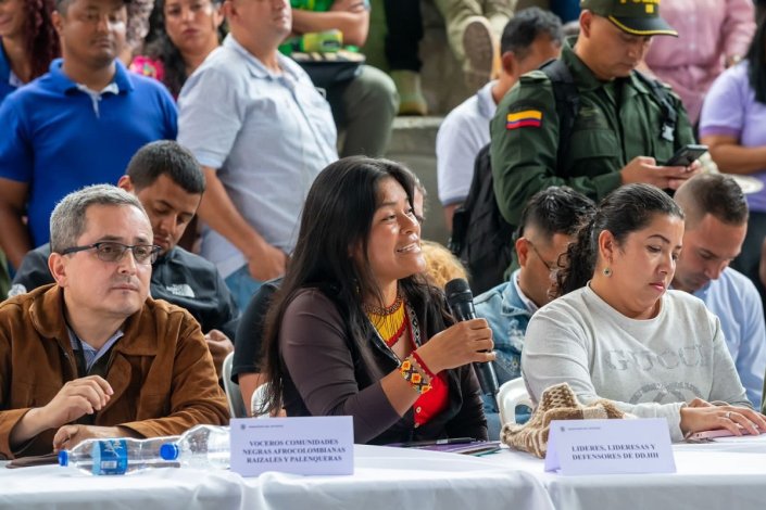 No Posto de Comando Unificado pela Vida que teve lugar em Ituango (Antioquia) ouviram-se propostas das comunidades e das autoridades locais