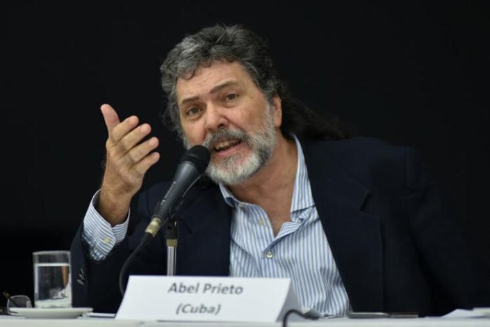 Abel Prieto, presidente da Casa das Américas, intelectual, escritor, professor e ex-ministro da Cultura em Cuba 