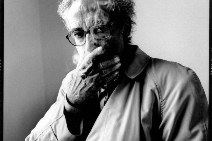 Jean-Luc Godard. Outubro de 1998.