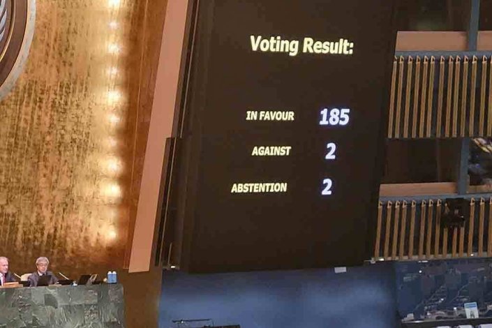 A Assembleia Geral da ONU voltou a mostrar uma oposição esmagadora ao cerco imposto pelos EUA a Cuba