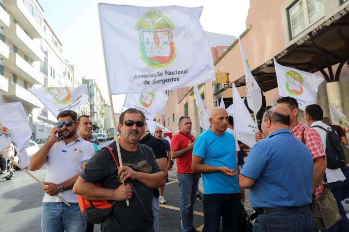 Vigília da Associação Nacional de Sargentos, a 12 de Julho de 2015