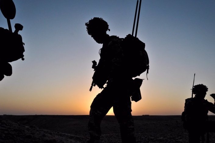 Tropas britânicas numa operação na província afegã de Helmand em Maio de 2013