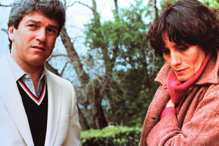 Rui Mendes e Isabel Ruth em <em>Paisagem sem barcos</em> (1984), filme de Lauro António, a partir do conto homónimo de Maria Judite de Carvalho, integrado da série televisiva da RTP «Histórias de Mulheres»