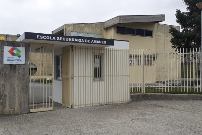 Escola Secundária de Amares, no distrito de Braga (foto de arquivo)