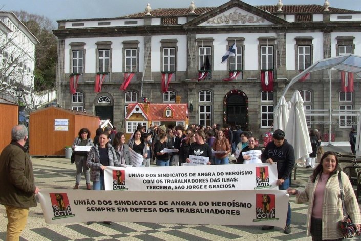 O Movimento Sindical Unitário Açoriano não aceita que se queira produzir com meios do século XXI, pagar salários do século XX e remeter os restantes direitos para o século XIX