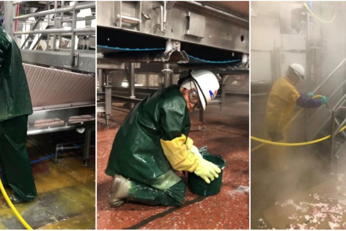 102 crianças e jovens entre os 13 e os 17 anos foram encontradas a trabalhar nas limpezas fábrica de processamento de carnes no Wisconsin, sendo responsáveis pela limpeza dos instrumentos usados para matar os animais. A situação foi denunciada com recurso a imagens capturadas das crianças no local.