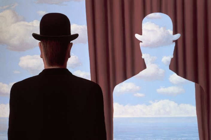 «Decalcomania», René Magritte