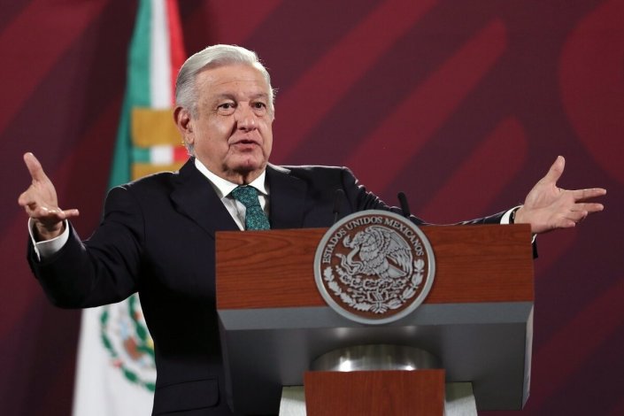 O presidente do México, Andrés Manuel López Obrador