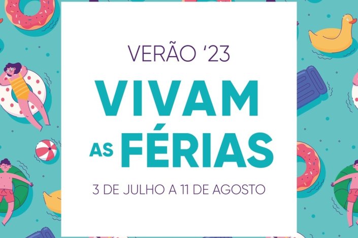 Cartaz do projecto «Vivam as Férias de Verão»