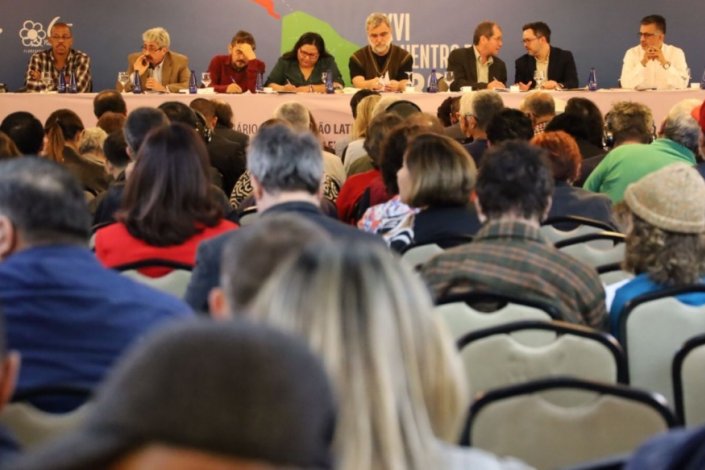 O 26.º encontro do Fórum de São Paulo decorreu sob o lema «Integração regional para avançar a soberania da América Latina e Caraíbas»