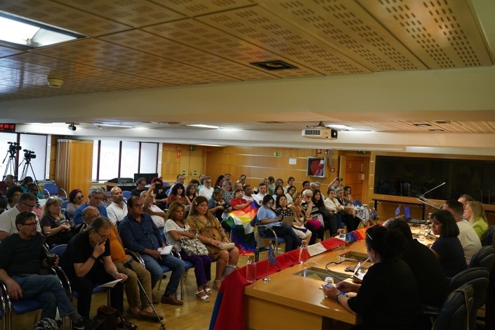 Sessão de apresentação da Cimeira dos Povos 2023