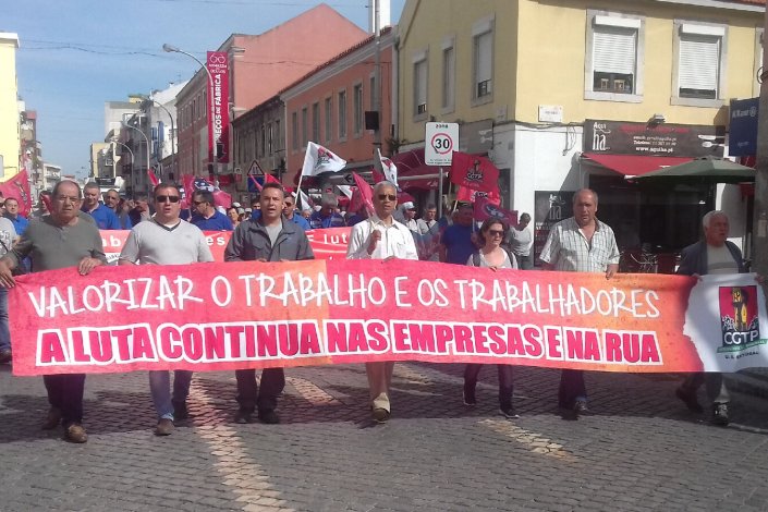 Concentração de evocação das prisões do regime fascista a 3 de Maio de 1970, no Barreiro