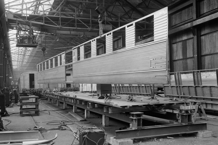 Antigas oficinas da Sorefame