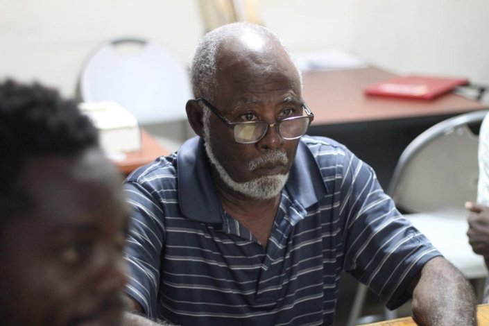 Reyneld Sanon, militante e dirigente político haitiano e coordenador da Radyo Rezistans