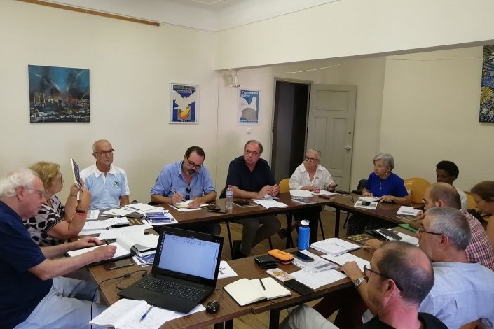 Reunião de preparação do III Encontro pela Paz 