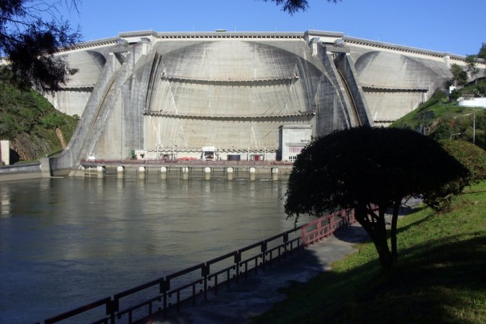 Barragem da Aguieira, no rio Mondego