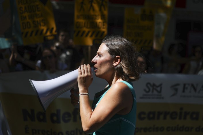 Joana Bordalo e Sá, presidente da Federação Nacional dos Médicos (FNAM)