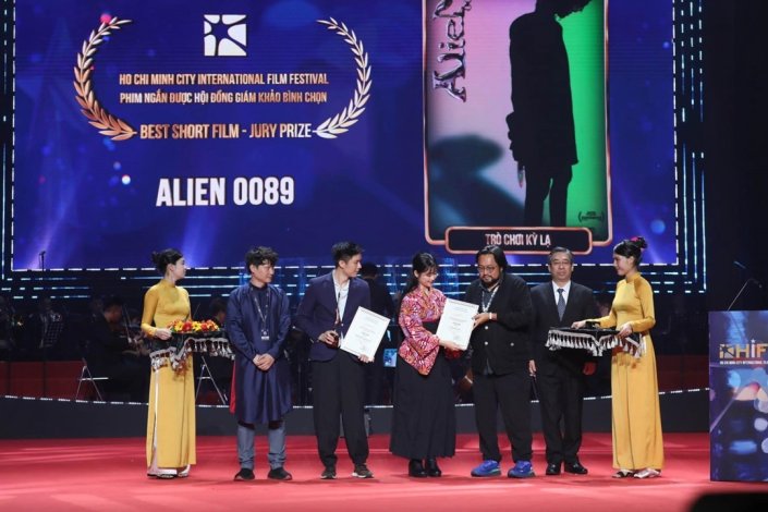 «Alien 0089» (co-produção de Chile e Argentina) foi a única obra cinematográfica latino-americana premiada na metrópole do Sul do Vietname