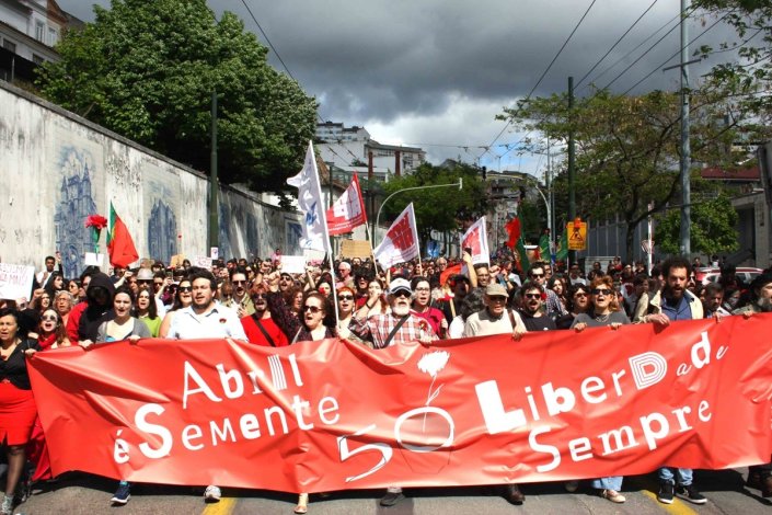 Os desfiles e manifestações de 25 de Abril de 2024 foram uma grande afirmação de defesa das conquistas e valores de Abril