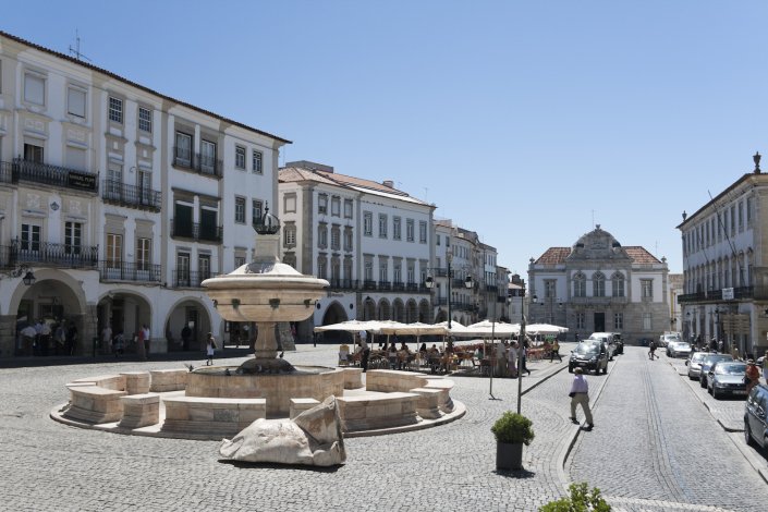 O centro histórico de Évora foi classificado como Património Mundial da UNESCO em 1986