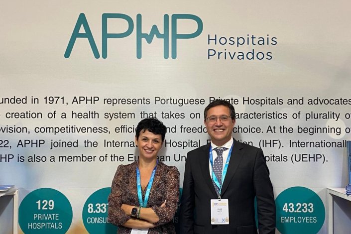 Óscar Gaspar, presidente da Associação Portuguesa da Hospitalização Privada (APHP)