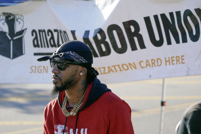 Christian Smalls, fundador do Amazon Labor Union