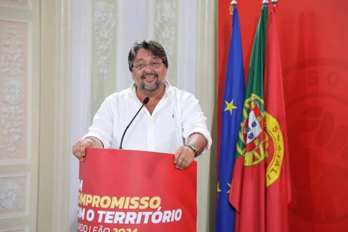 Ricardo Leão, presidente da Câmara Municipal de Loures e, até 2024, presidente da Federação da Área Urbana do PS (FAUL) 