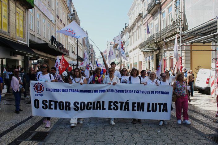 Greve dos trabalhadores das IPSS. Porto, 24 de Maio de 2025